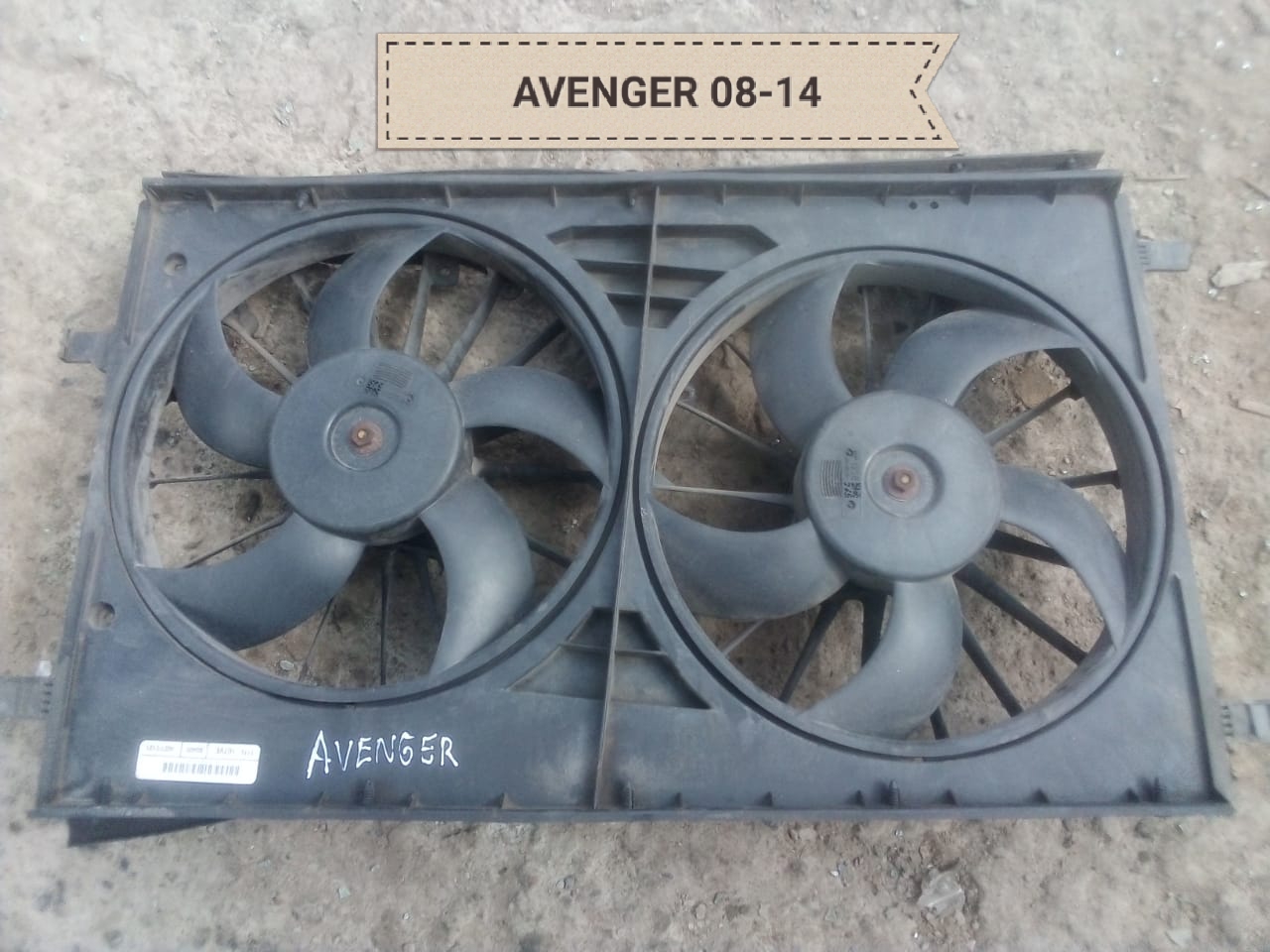 VENTILADOR DODGE AVENGER 2008 AL 2014
